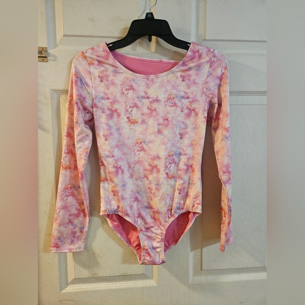 CAT & JACK LEOTARD: PINK: LONG SLEEVE: NEW WITH TAGS: SIZE XL (14/16)